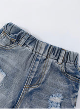 Load image into Gallery viewer, Ripped Denim Shorts
