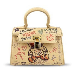 Teddy Graffiti Handbag