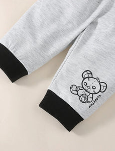 Stitched Baby Bear 2pc Set